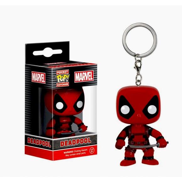 Deadpool Funko Pocket Pop Keychain - Don't Accept Offers - Picture 1 of 2